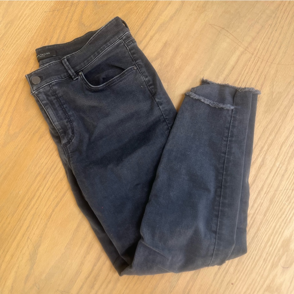 NWOT Ann Taylor Black Jeans - 10P